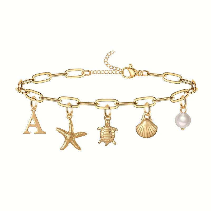 Tess | Gepersonaliseerde Armband met Initiaal