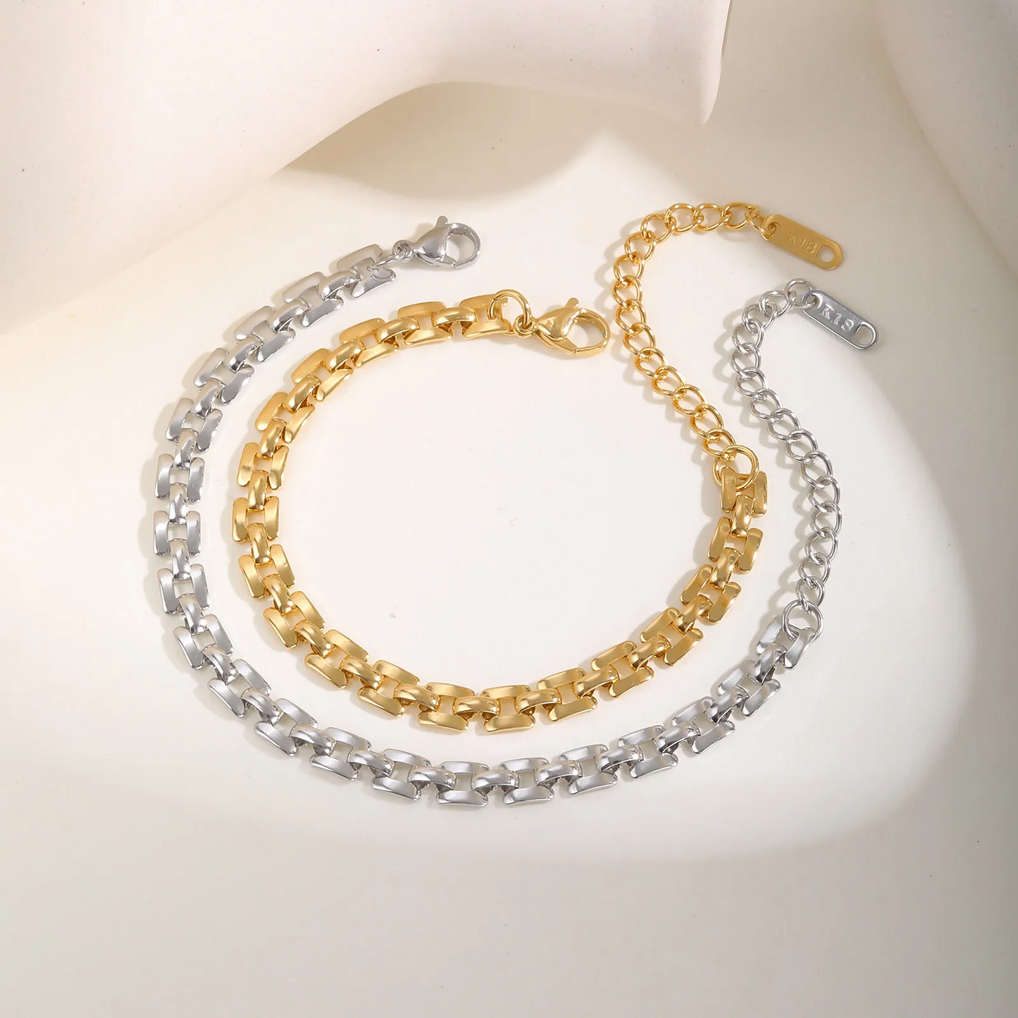 Renee | Luxe Schakelarmband
