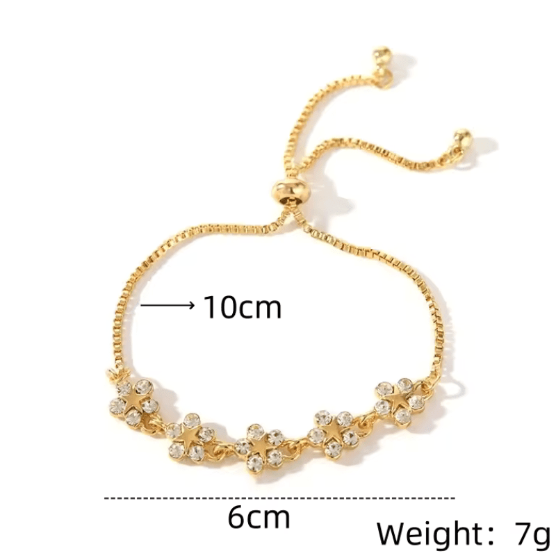 Fenna | Armband met Bloemetjes