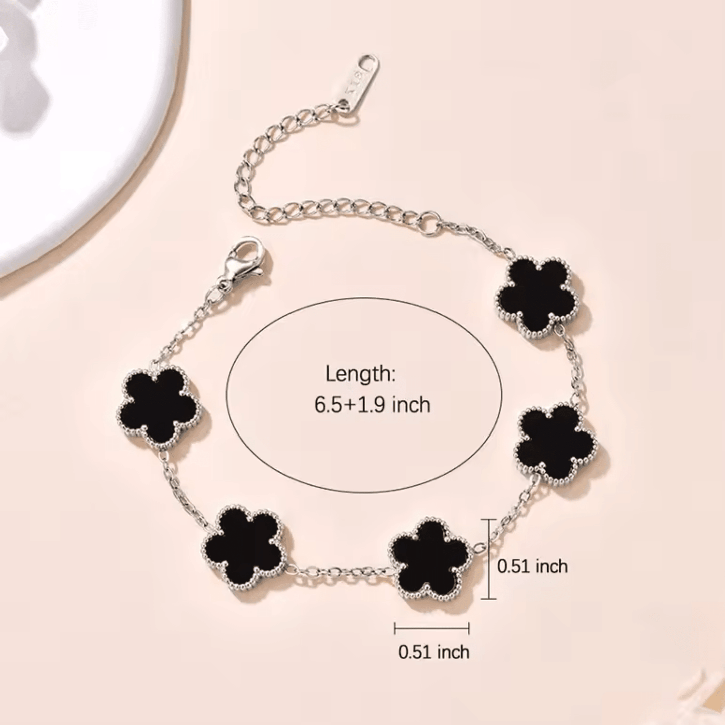 Julia | Klavertjes Armband