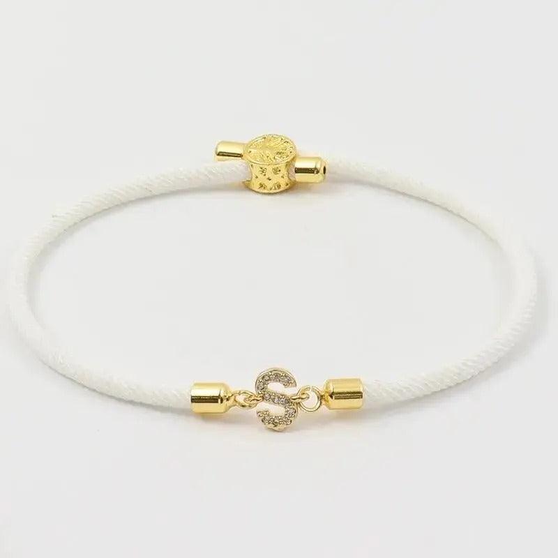 Lynn | Gepersonaliseerde Armband met Initiaal