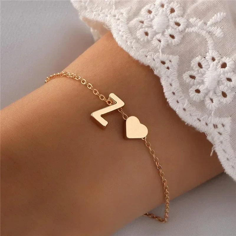 Saar | Gepersonaliseerde Armband met Initiaal