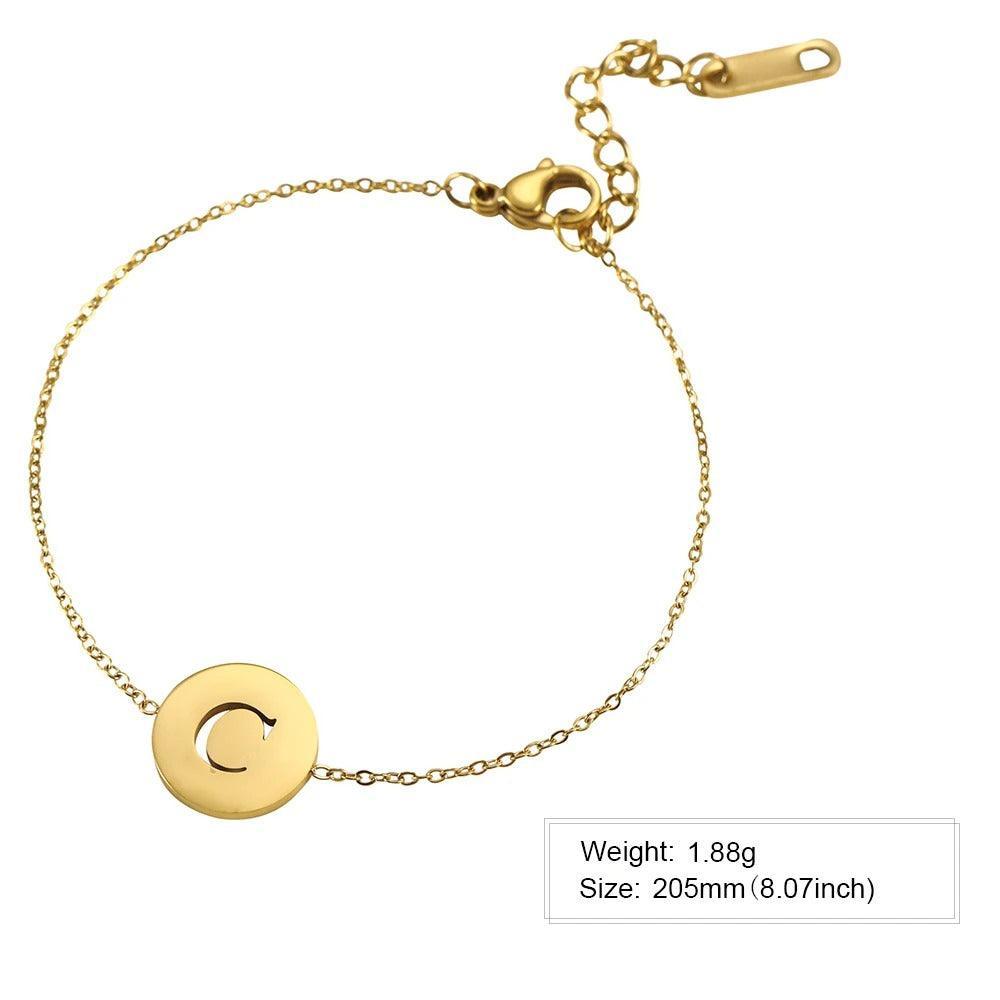 Sophie | Gepersonaliseerde Armband met Initiaal