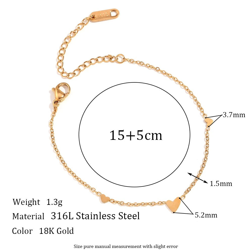 Jade | Hartjesarmband