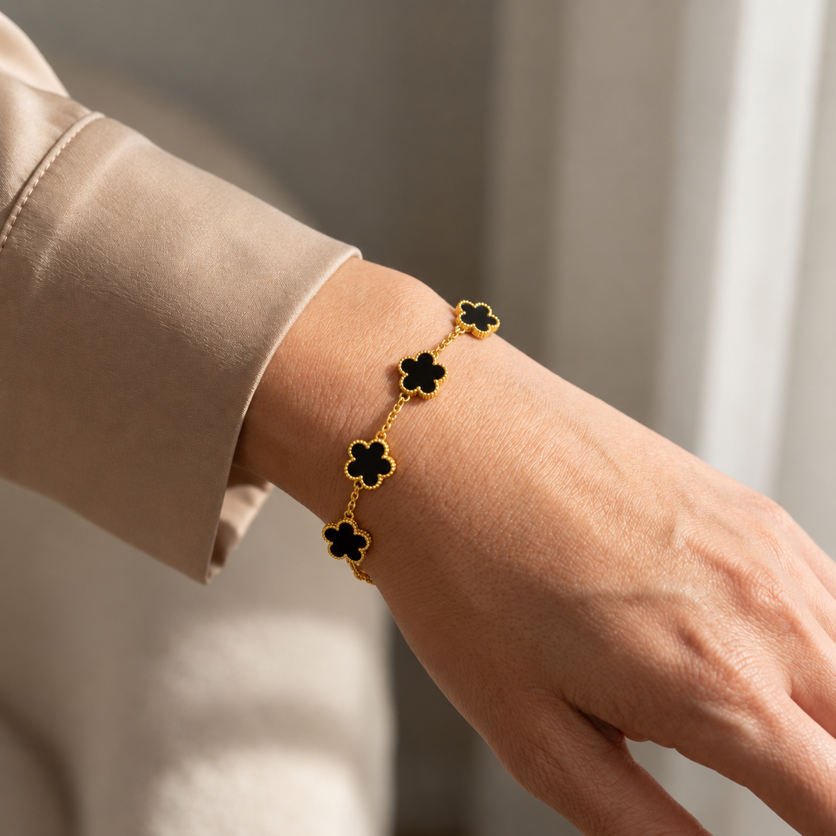 Julia | Klavertjes Armband