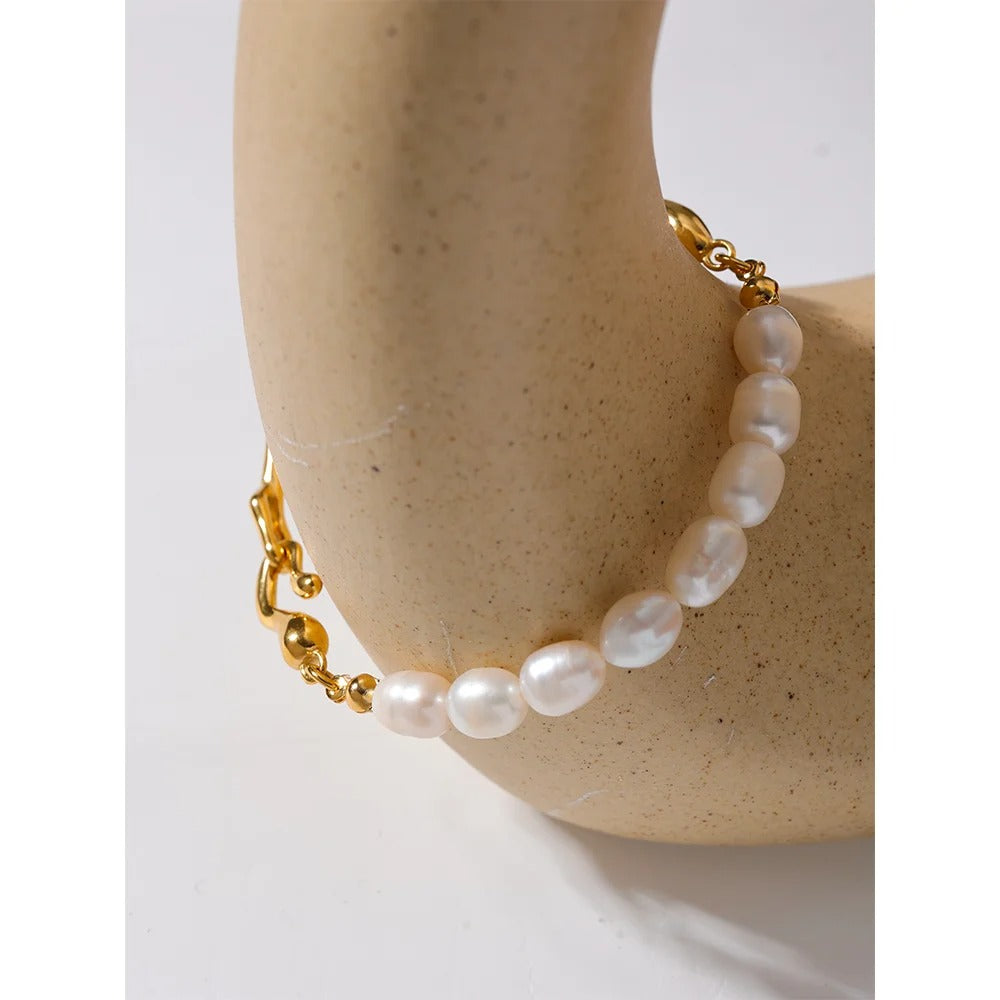 Rosalie | Parel Armband