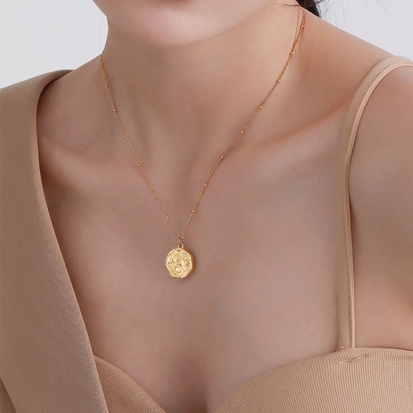 Lana | Ketting met Munt Bloem